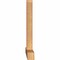 Ekena Millwork Portland Smooth Timber Gable Bracket, Western Red Cedar, 84"W x 31"H x 3 1/2"D x 3 1/2"F, 9/12 Pitch GBW084X31X0404POR00SWR - alternate 5